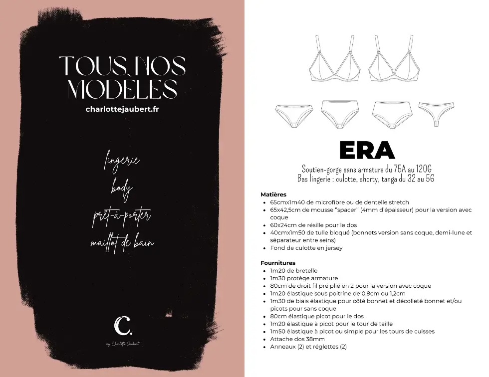 lookbook tous nos modèles