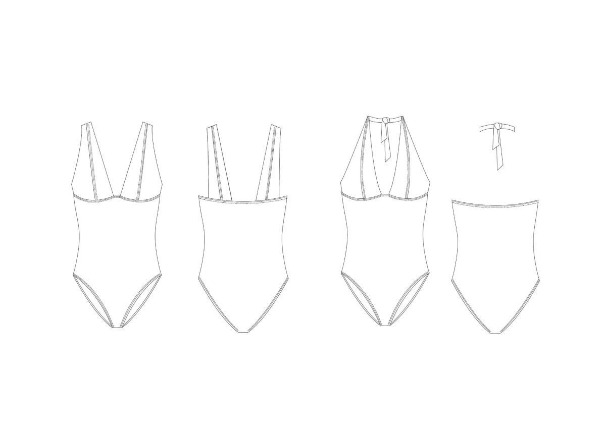 maillot limnée charlotte jaubert x lise tailor