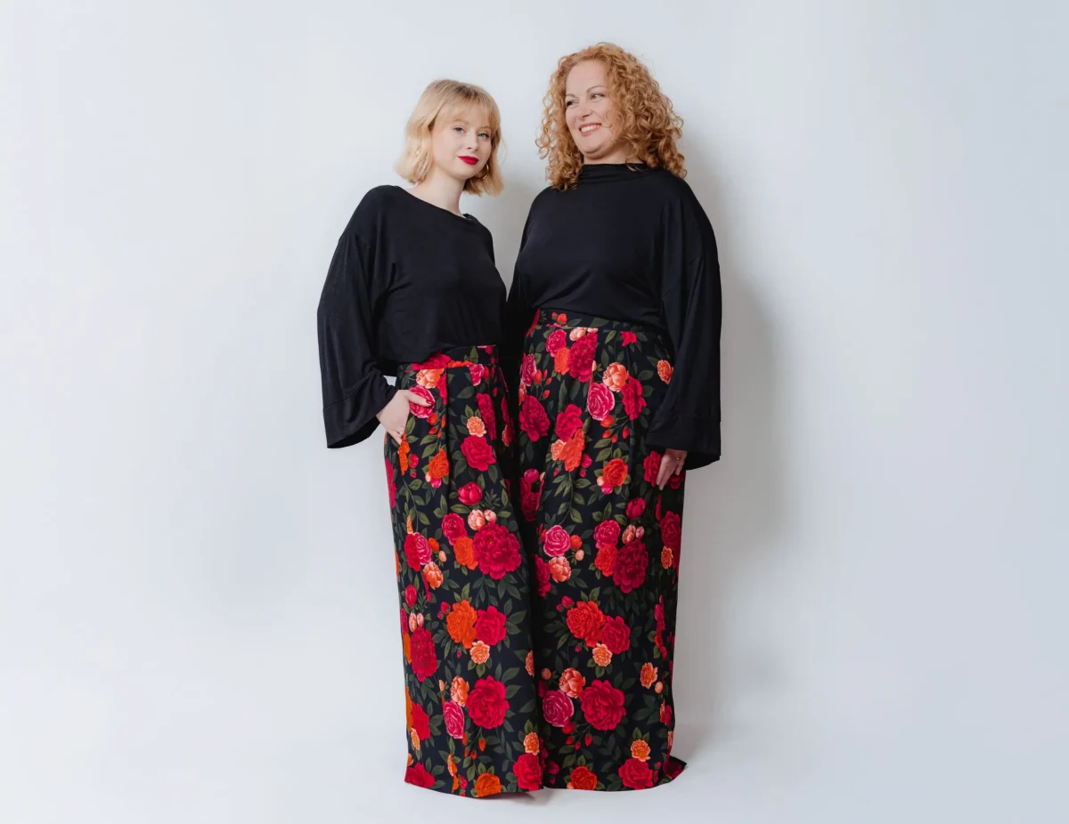 pantalon héroïne charlotte jaubert x lise tailor