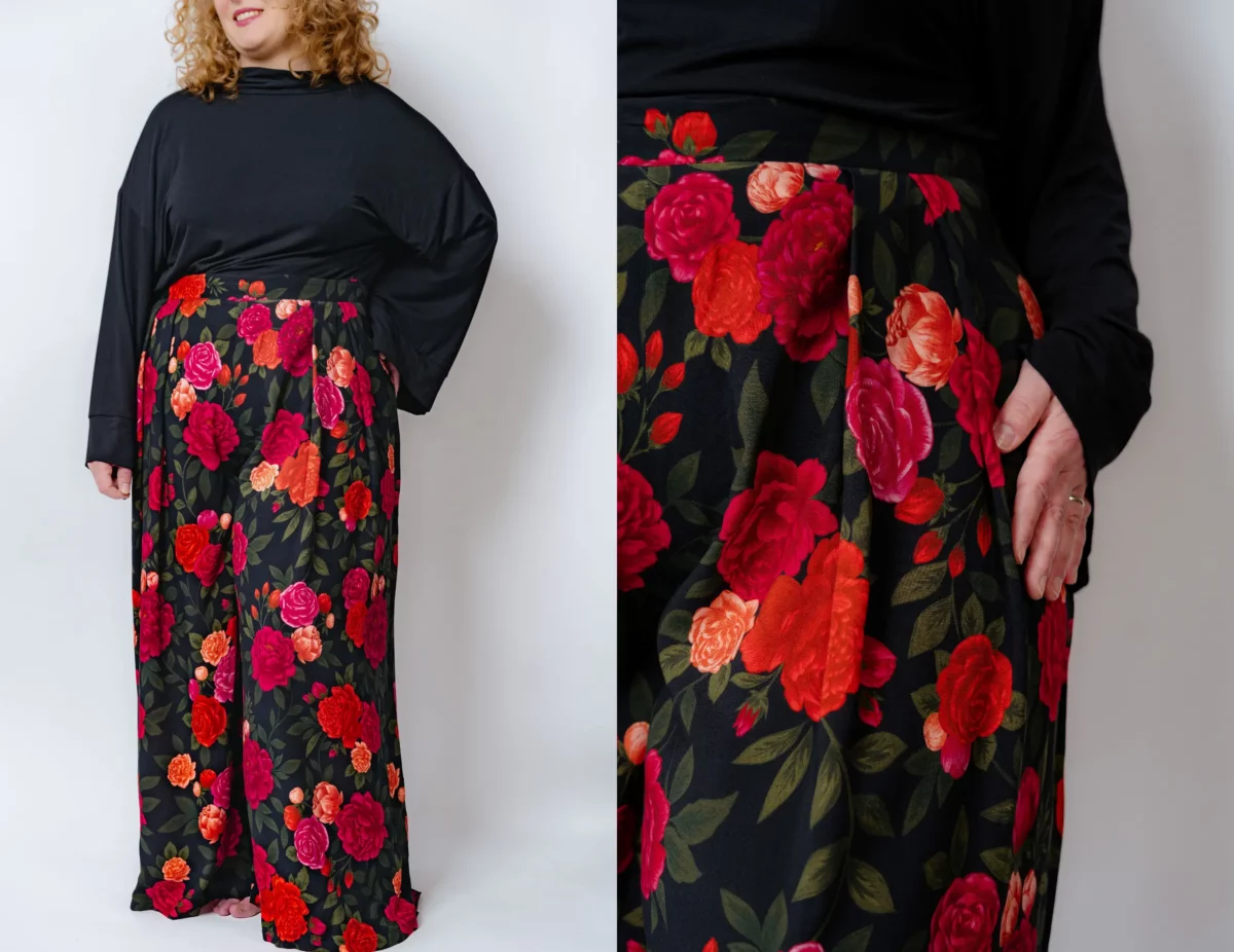 pantalon héroïne charlotte jaubert x lise tailor