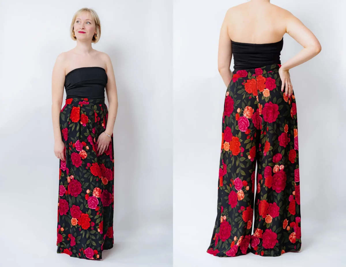 pantalon héroïne charlotte jaubert x lise tailor