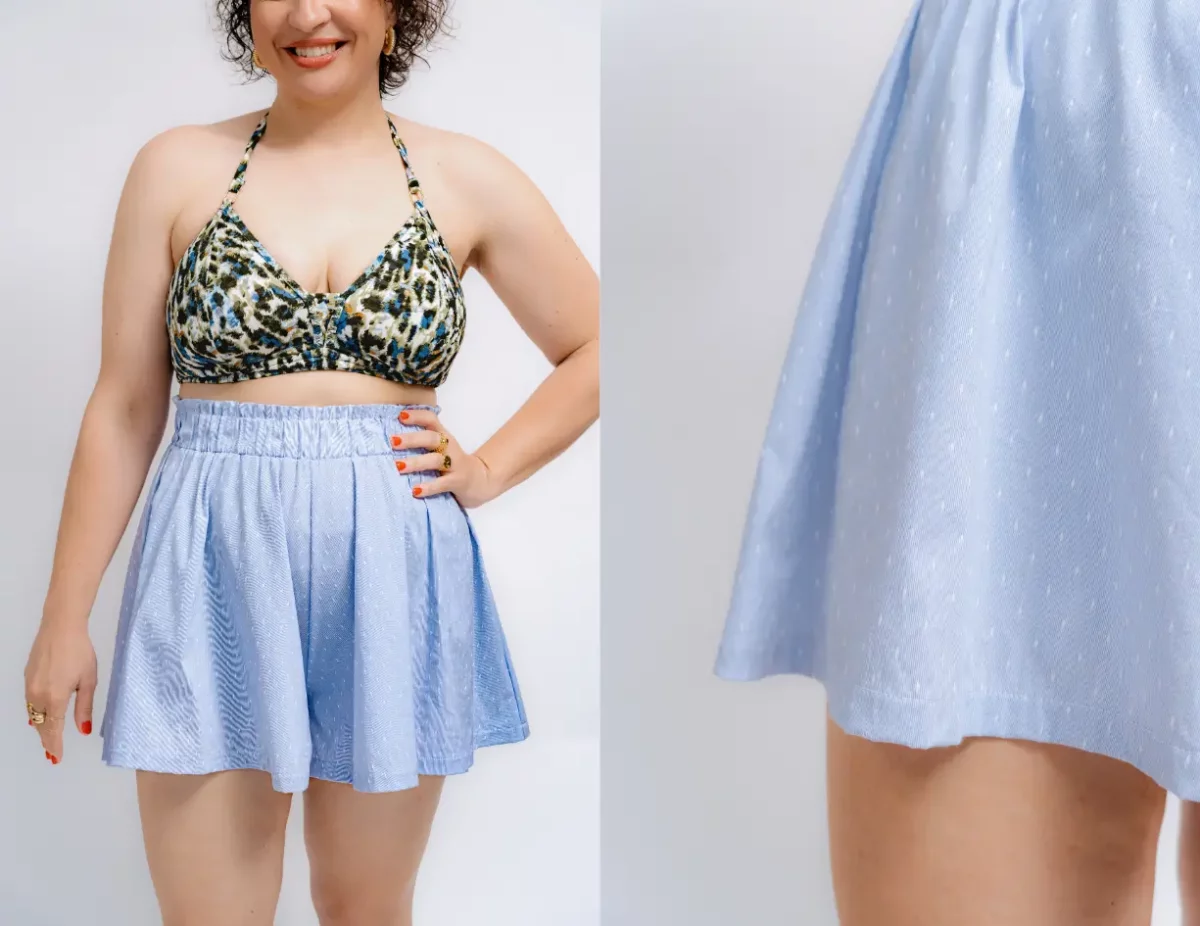 top pretty crochet blanc