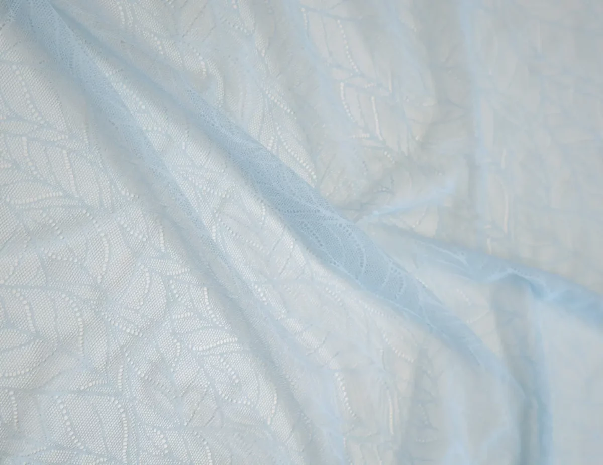 dentelle fleurie prune