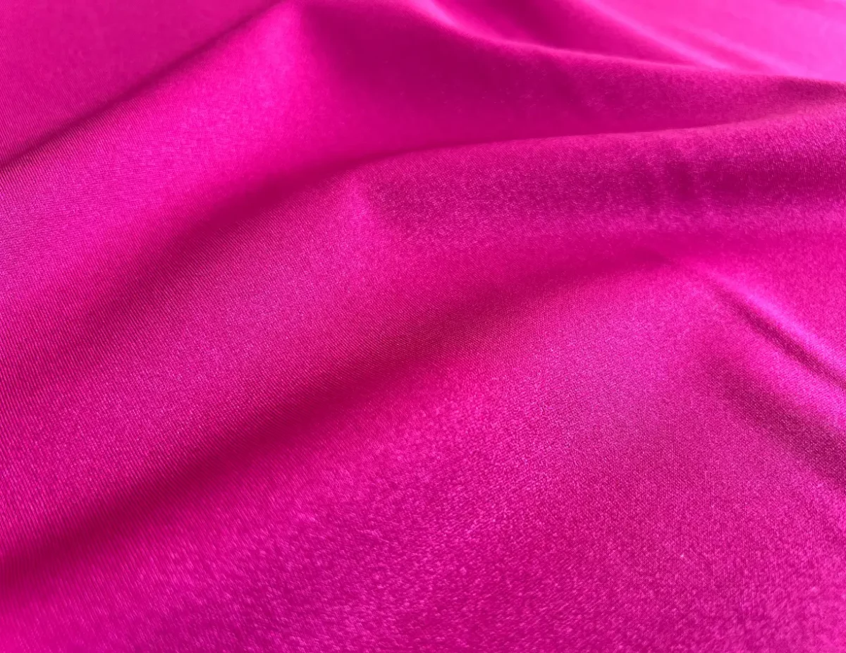 tissu maillot de bain rose texturé (copie)
