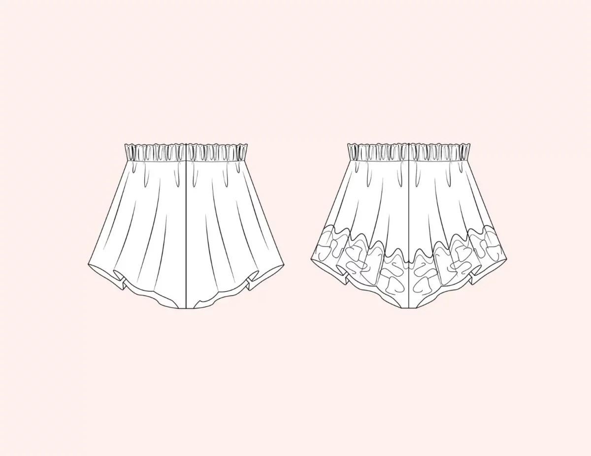 shorty jupette girly