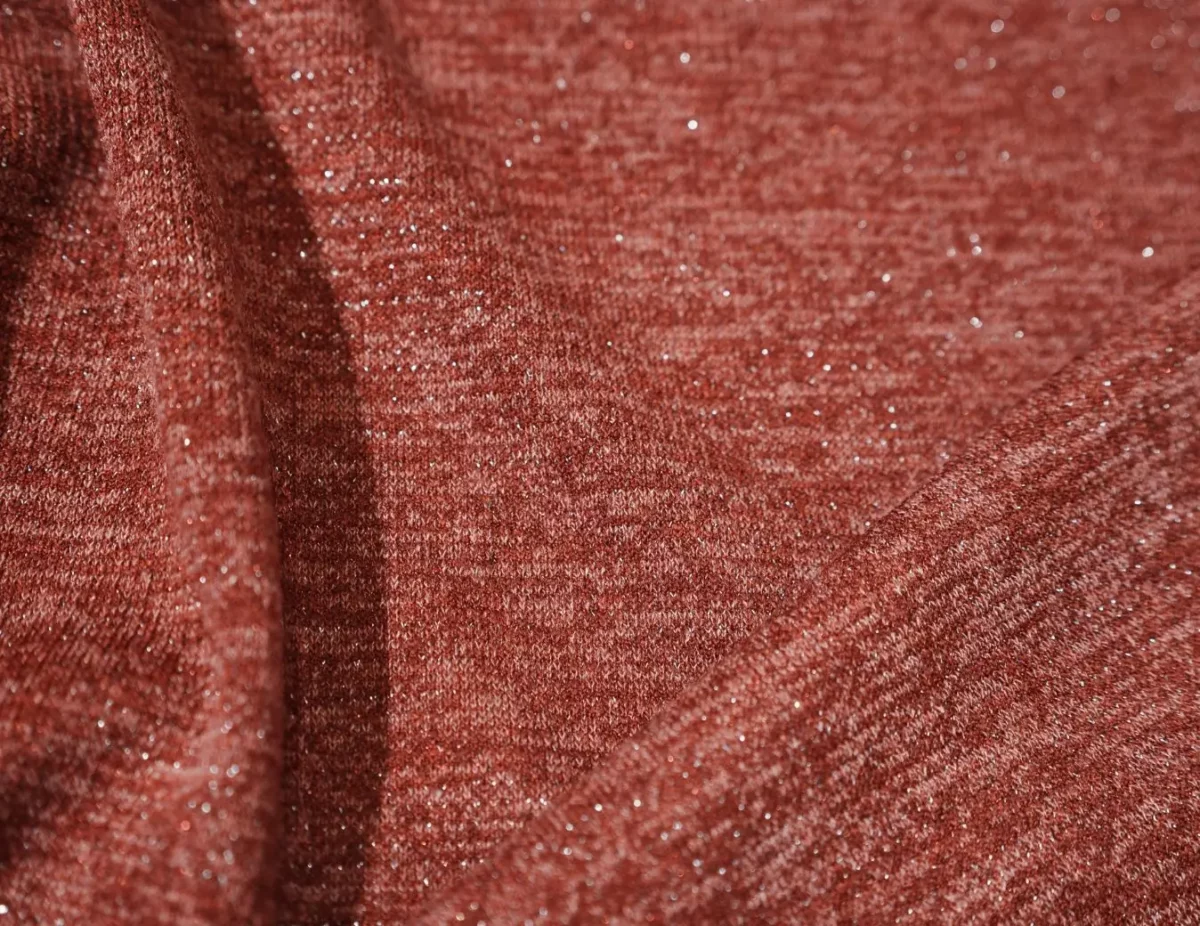 maille sweat terracotta