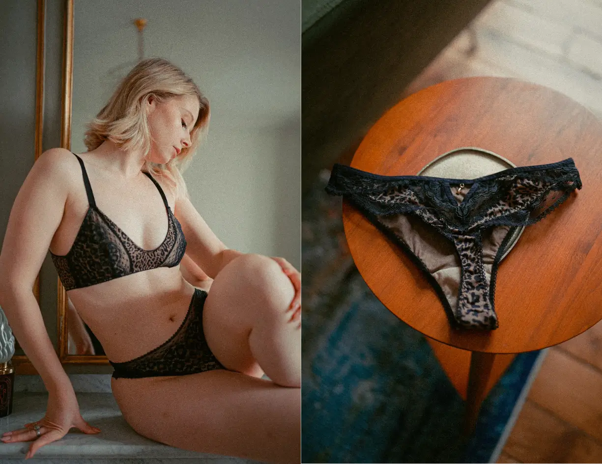 microfibre léopard marron