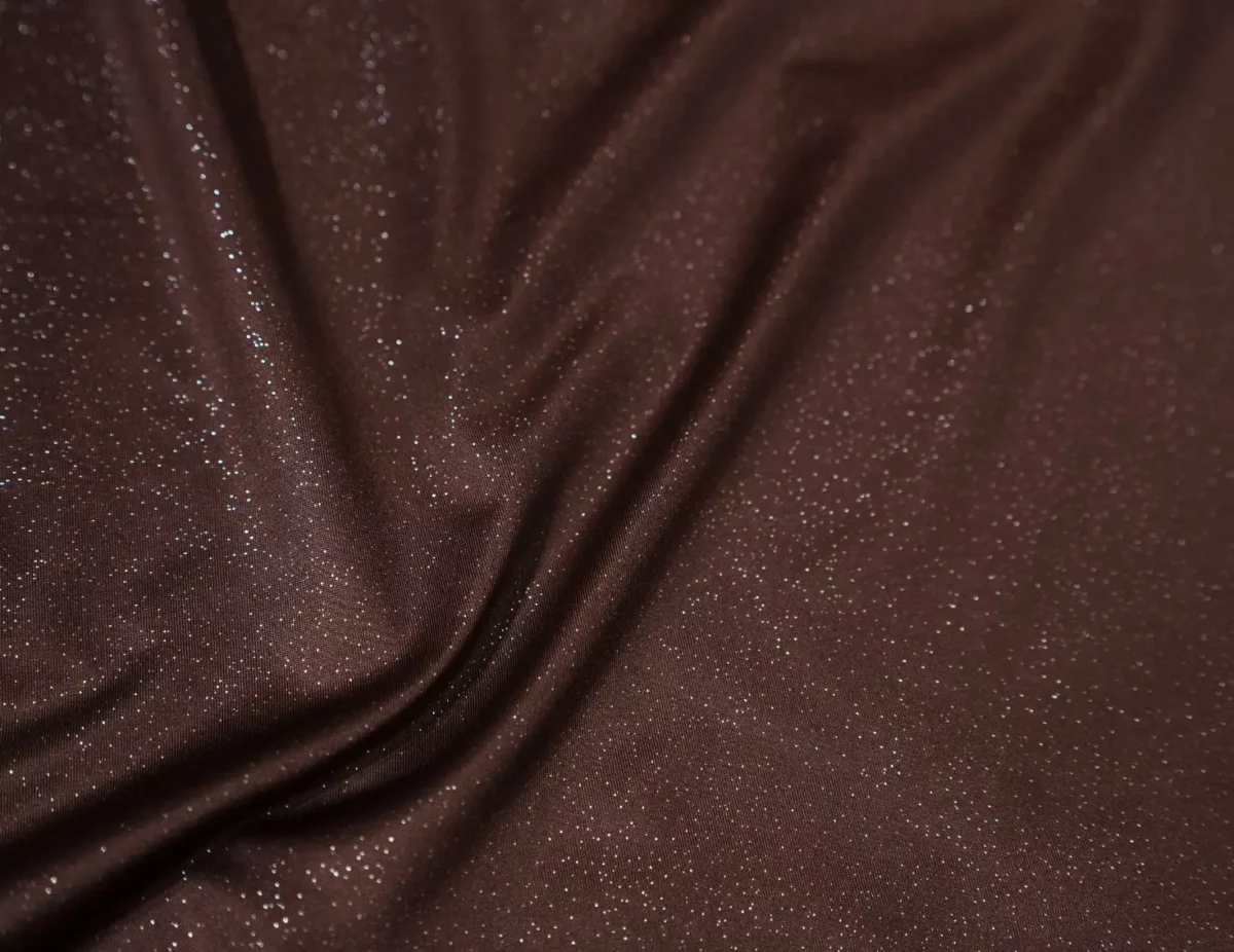 microfibre pailletée violet colombin