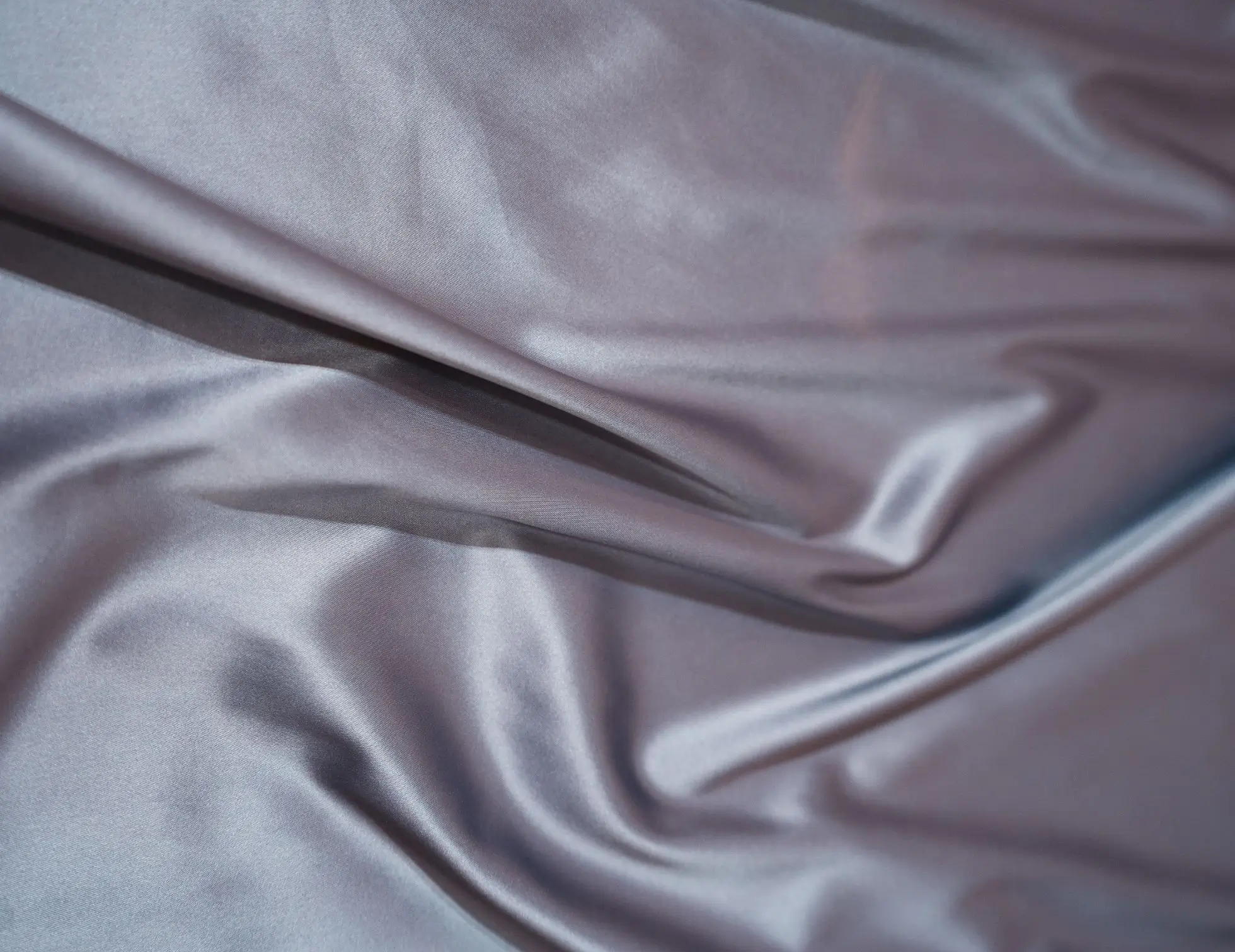 microfibre satinée gris mauve