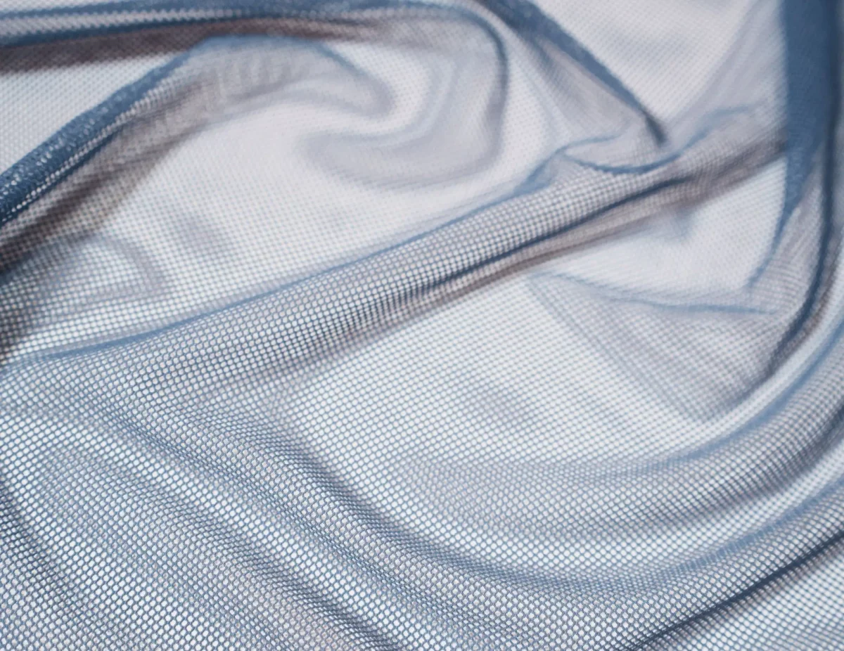 résille oversize bleu bleuet