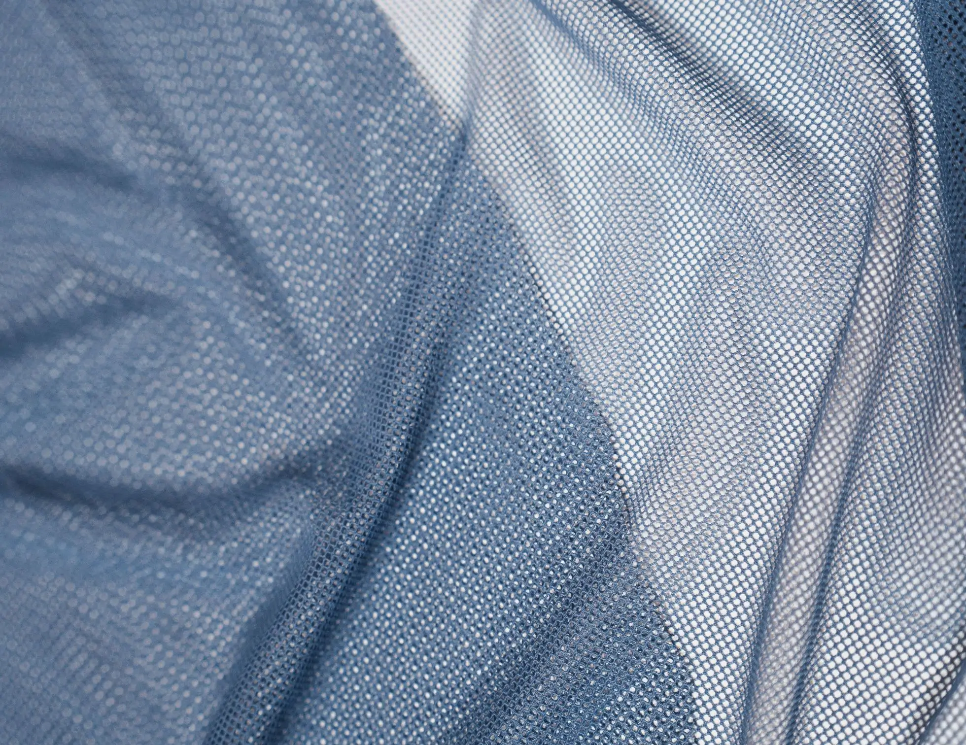 résille oversize bleu bleuet