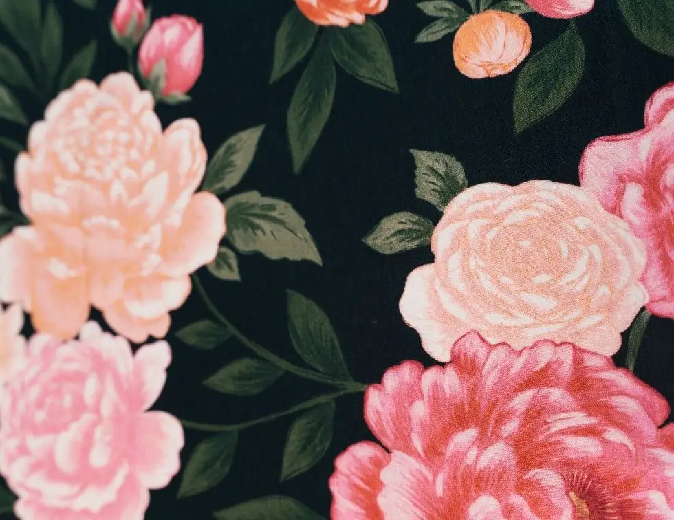 rose Éternel jersey de viscose