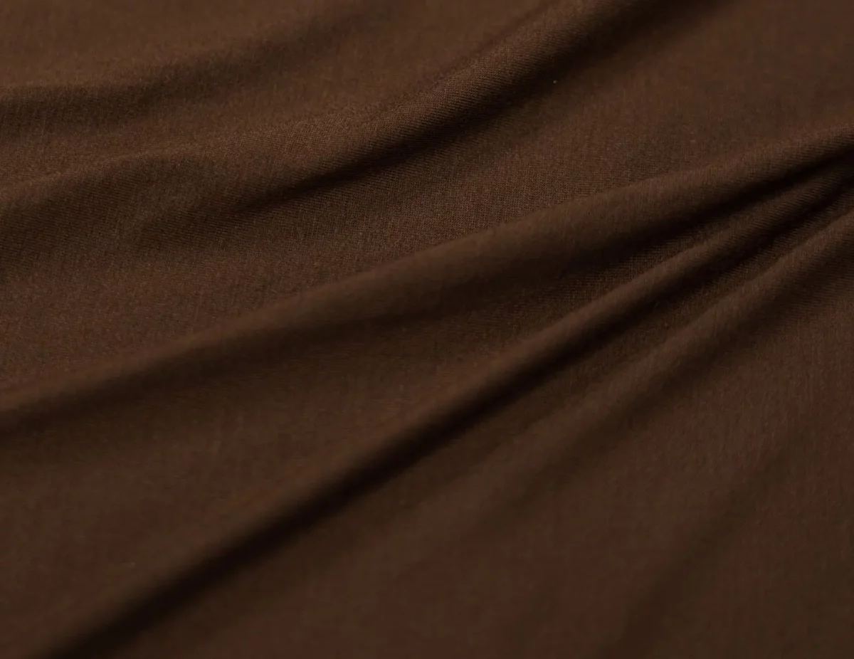 jersey de bambou chocolat