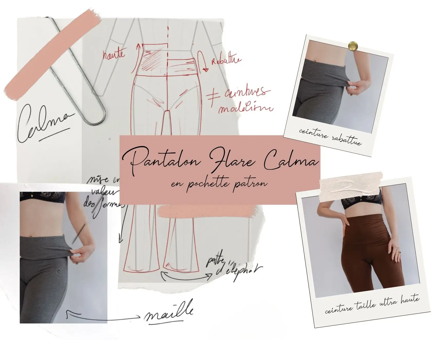 pochettes pantalon calma
