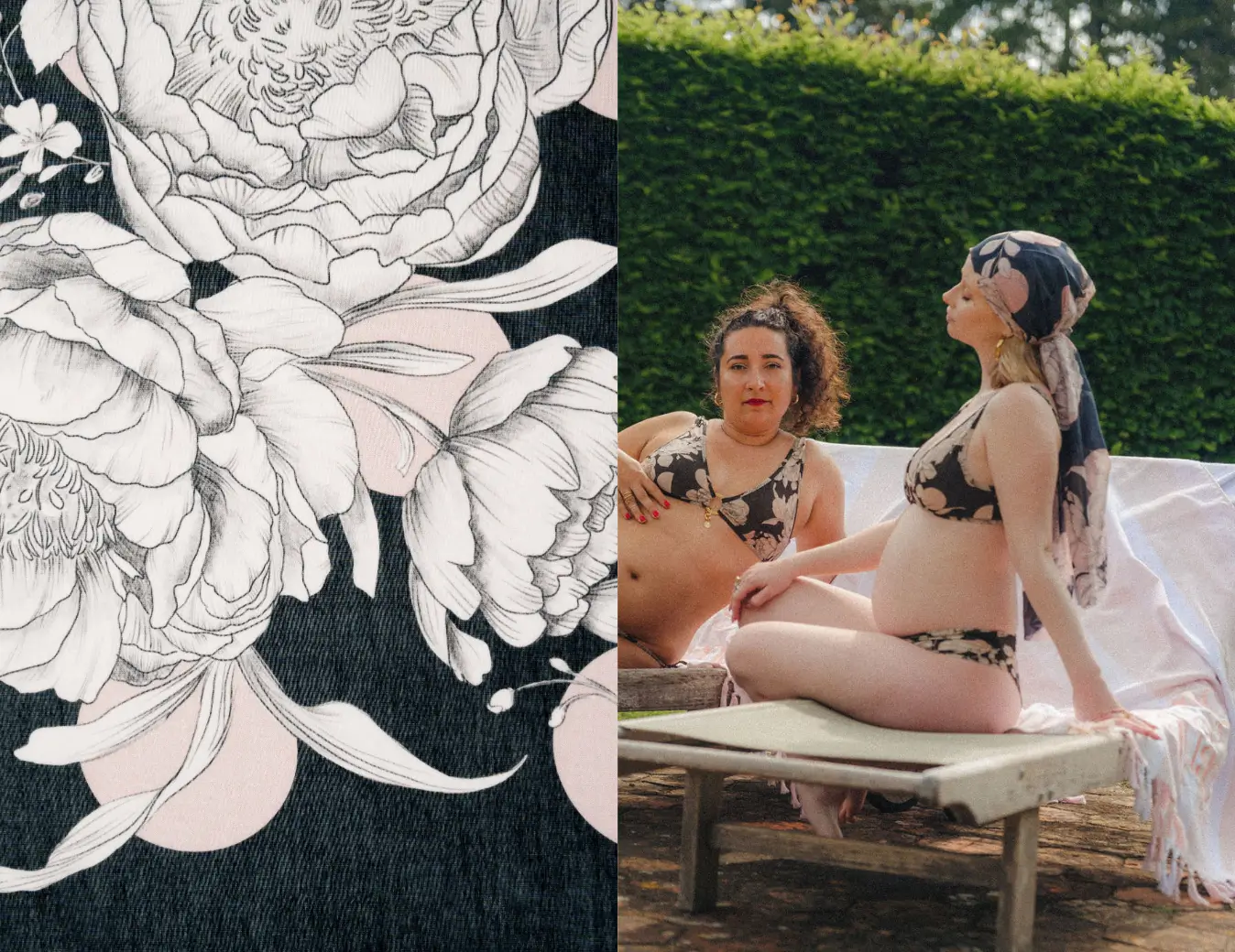 coton soie gardénia grande Échelle