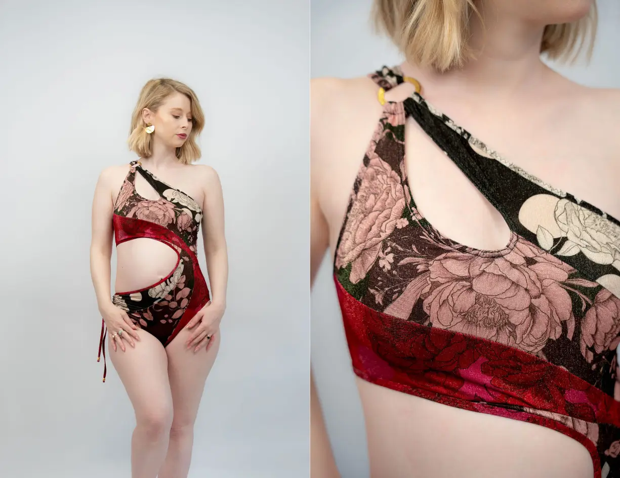 maillot asymétrique mirage