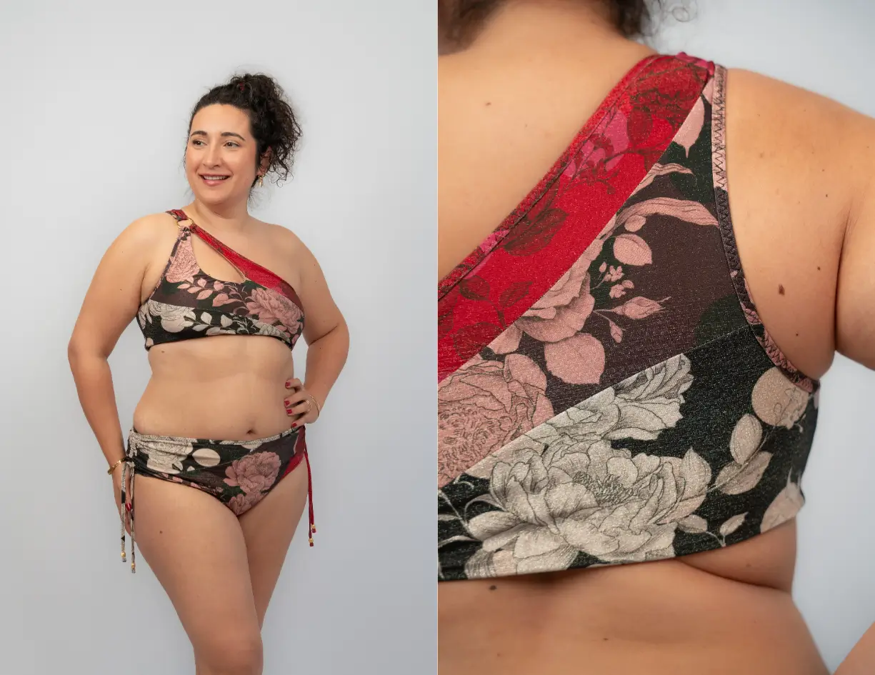 maillot asymétrique mirage