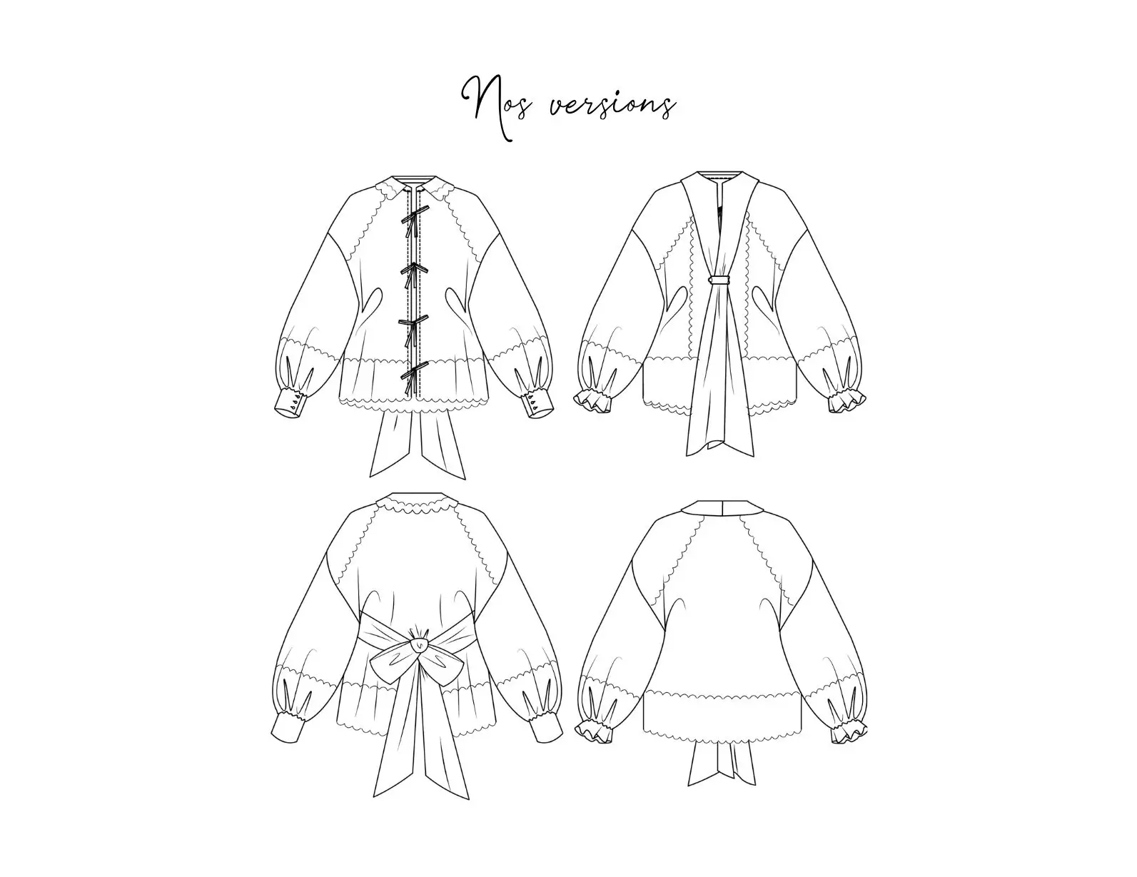 fiche inspiration blouse cassiopée